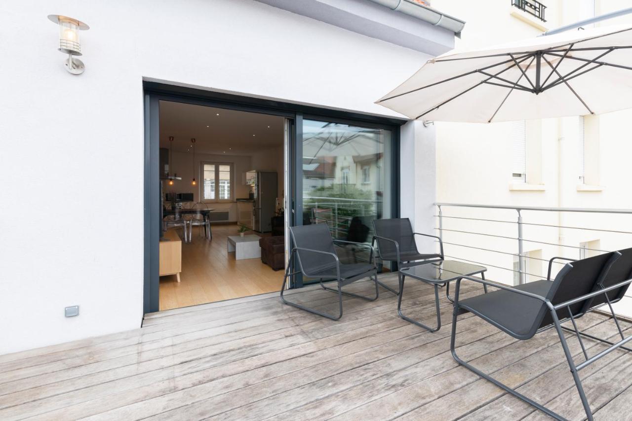La Terrasse Du Gibet Apartment Montigny-les-Metz Bagian luar foto